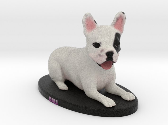 Custom Dog Figurine - Dali 3d printed