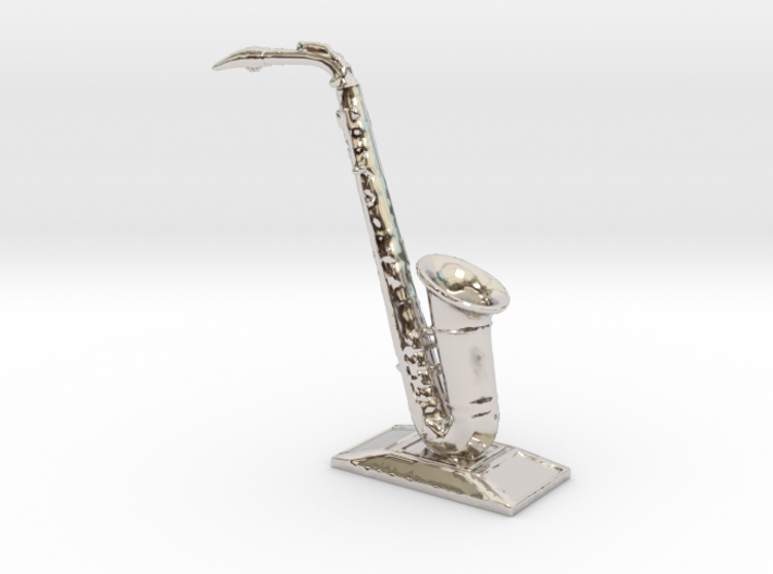 Alto Saxophone (Metals) 3d printed