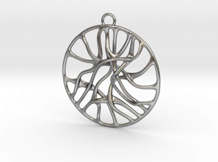 'Connect' Pendant 3d printed