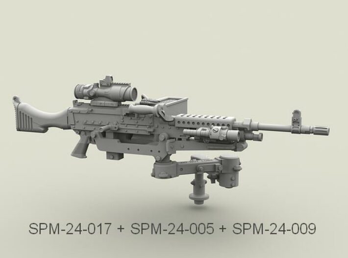 1/24 SPM-24-017 MSG SA4 Swing Arm x2 3d printed 