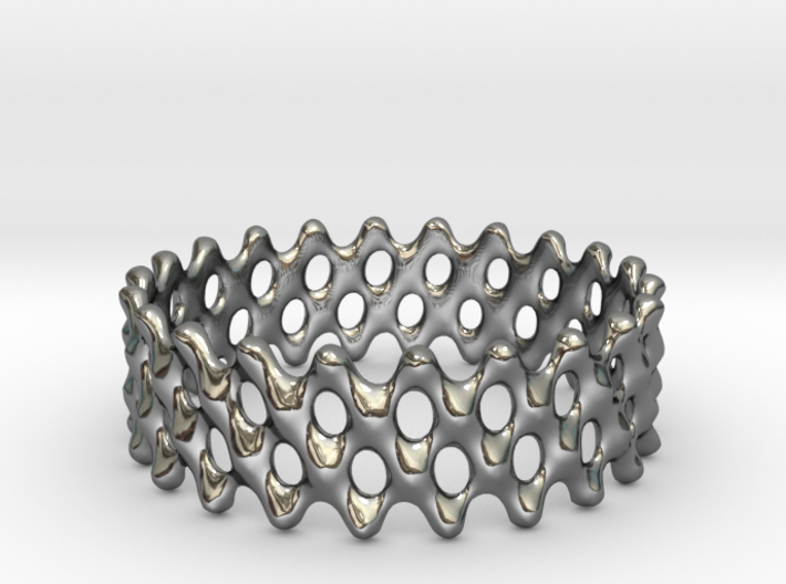 Lattice Ring No.1 3d printed