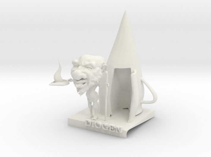 DIOGEN'S STATUE 3d printed