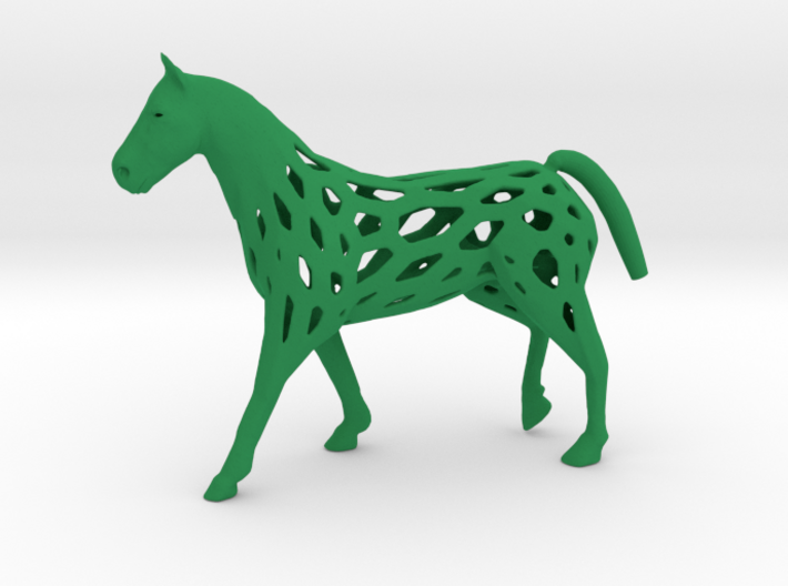 Horse 3d printed 