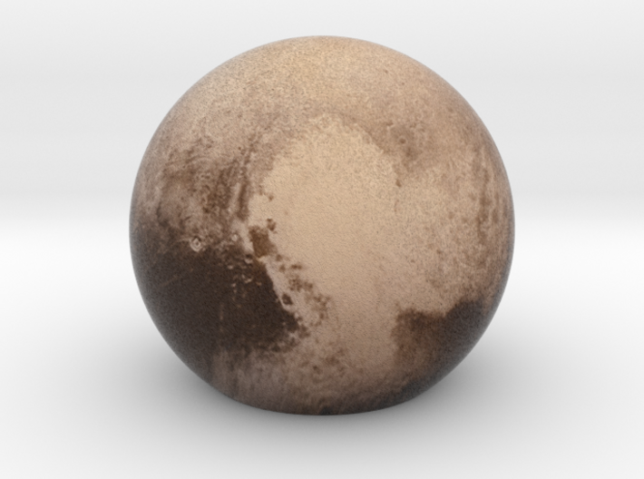 Pluto Sphere Large 3d printed
