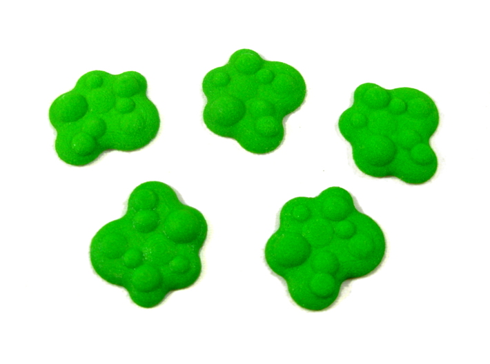 Chemical Spill Token No Base, Set of 5 Toxic 3d printed