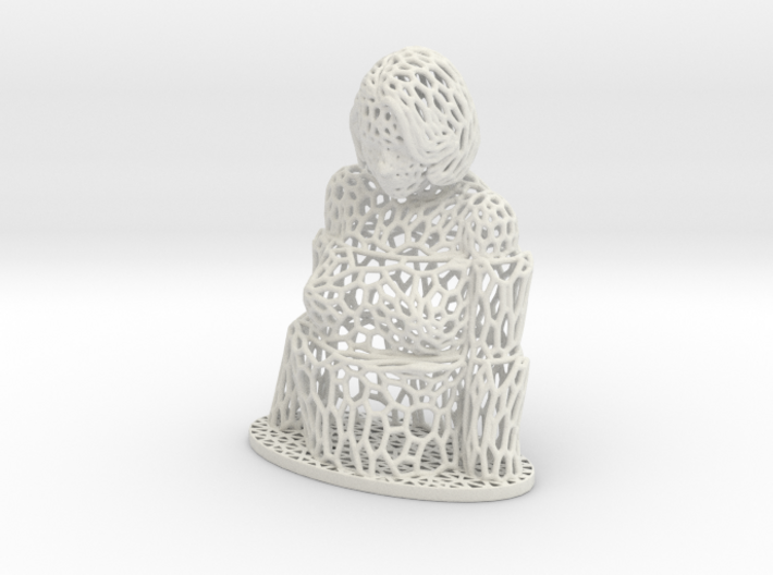 Steps Voronoi 3d printed