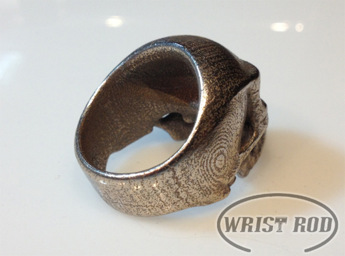 WR Ring FullSkull - Size 9.5 3d printed 