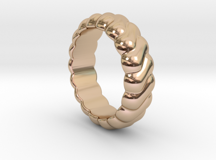 Harmony Ring 14 - Italian Size 14 3d printed