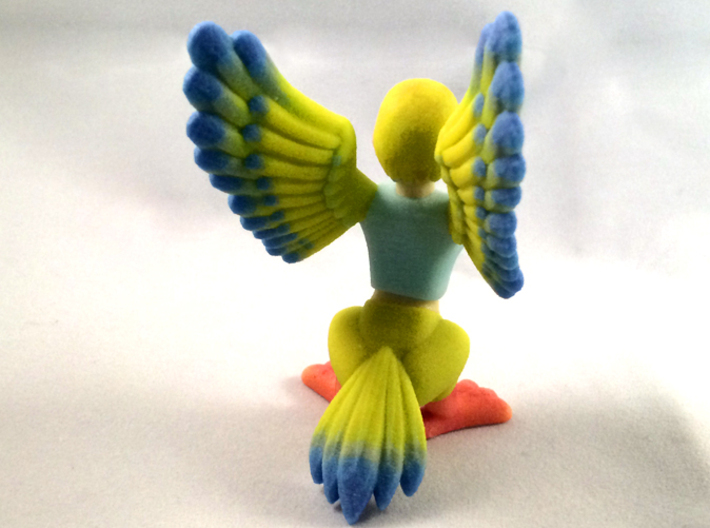 Happy Harpy 3d printed 