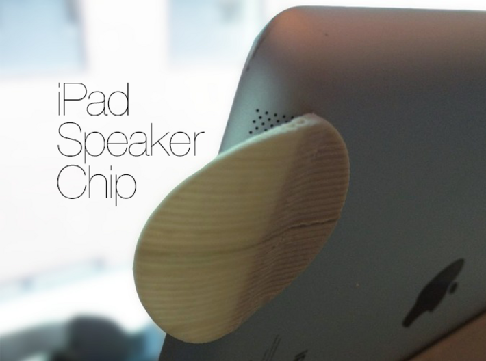 iPad Speaker Chip 3d printed