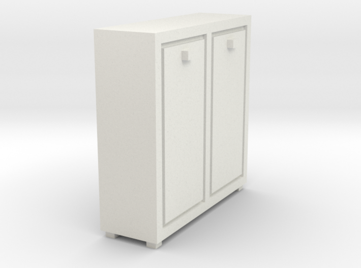 A 020 cabinet Schrank 1:87 3d printed