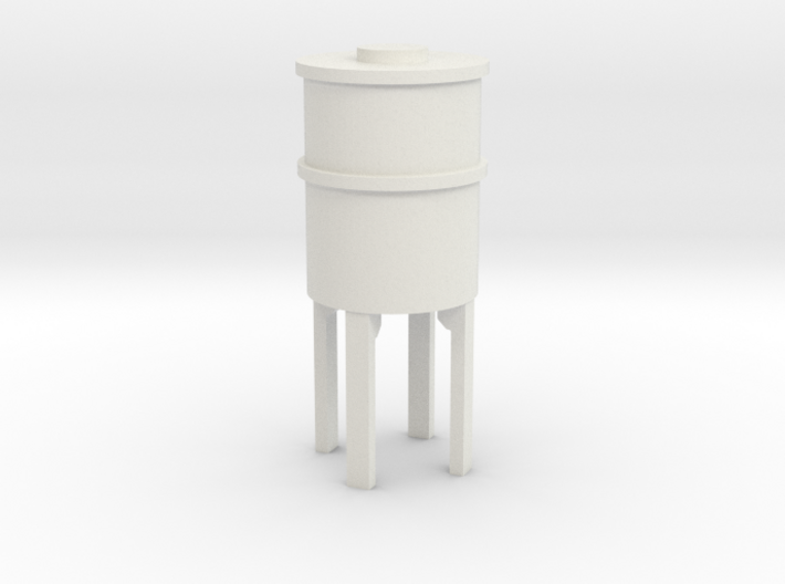 HO scale precast concrete tank 3d printed 