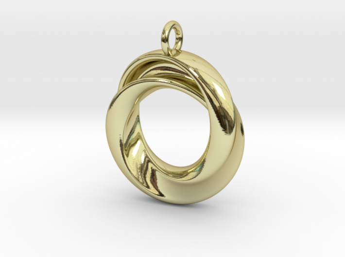 A Torus with a twist 3d printed