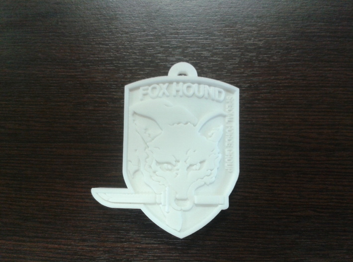 Foxhound 3d printed 