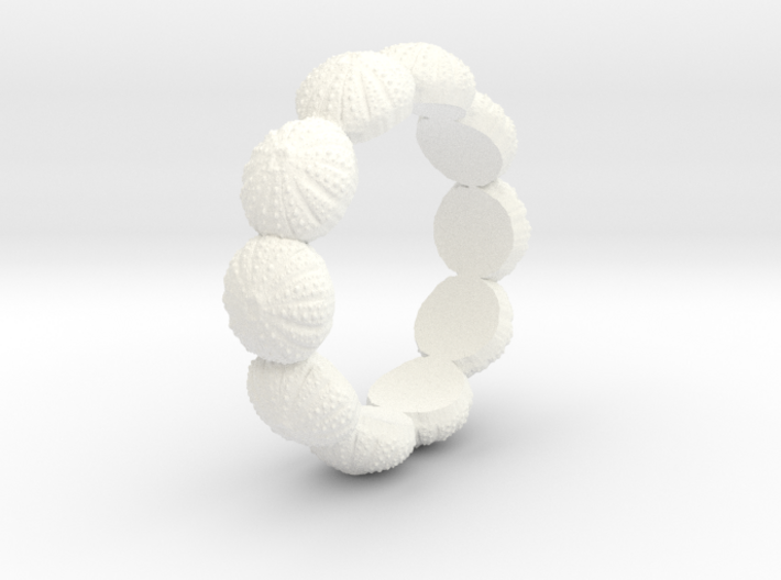 Urchin Ring 1 - US-Size 4 (14.86 mm) 3d printed
