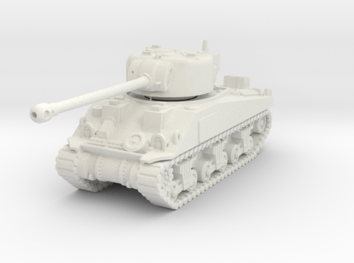 1/100 (15mm) M4 Sherman Firefly (F.O.W) Tank Five 3d printed