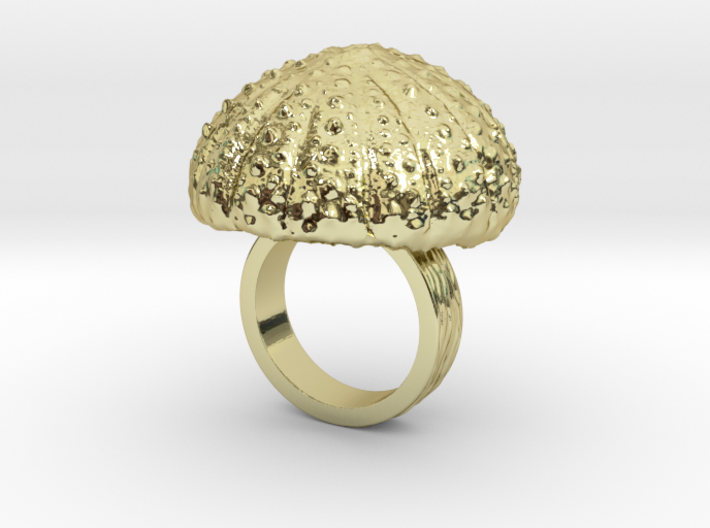 Urchin Statement Ring - US-Size 3 1/2 (14.45 mm) 3d printed