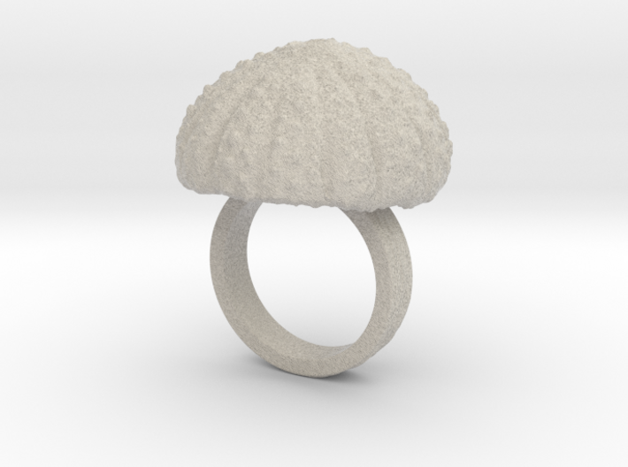 Urchin Statement Ring - US-Size 5 1/2 (16.10 mm) 3d printed