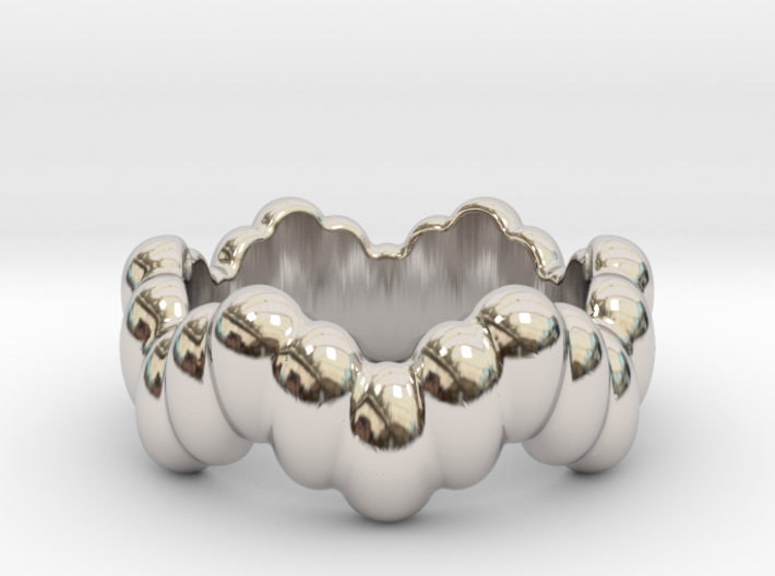 Biological Ring 17 - Italian Size 17 3d printed