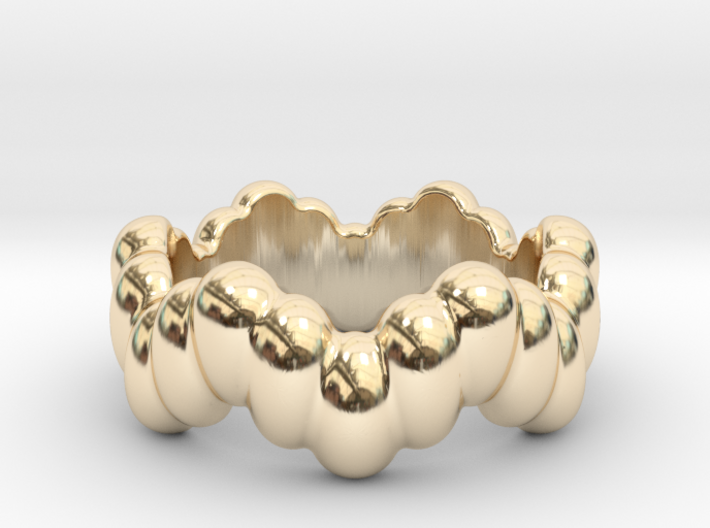 Biological Ring 18 - Italian Size 18 3d printed
