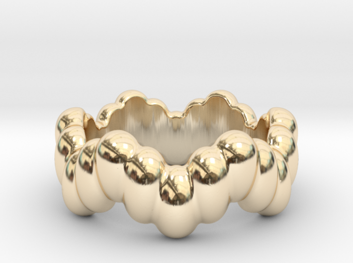 Biological Ring 19 - Italian Size 19 3d printed