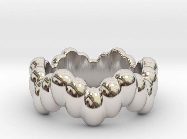 Biological Ring 24 - Italian Size 24 3d printed