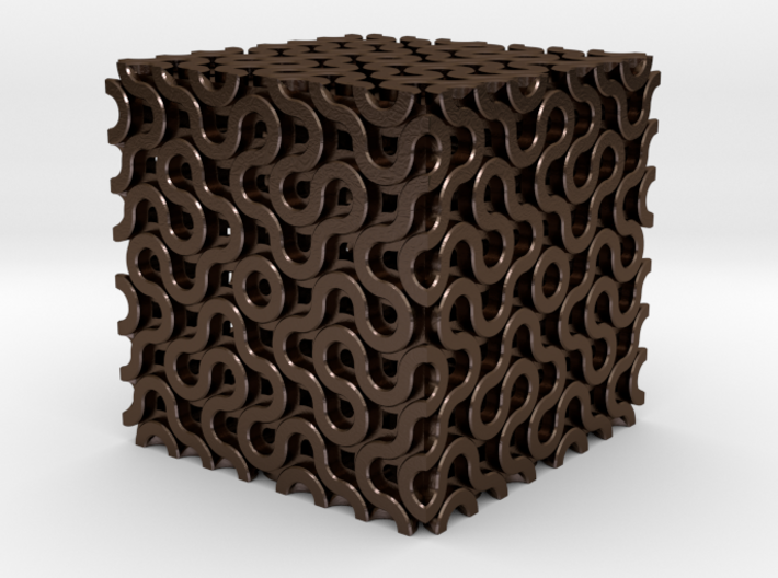 Holy tangled cube V0.01 3d printed 