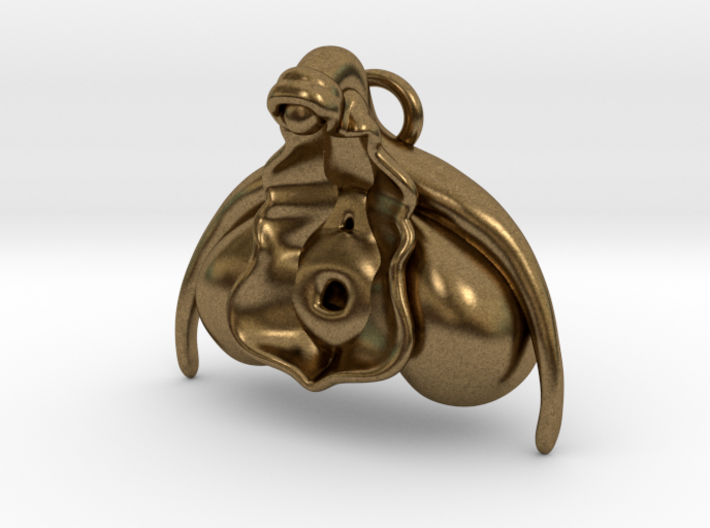 Anatomical Clit Charm 3d printed