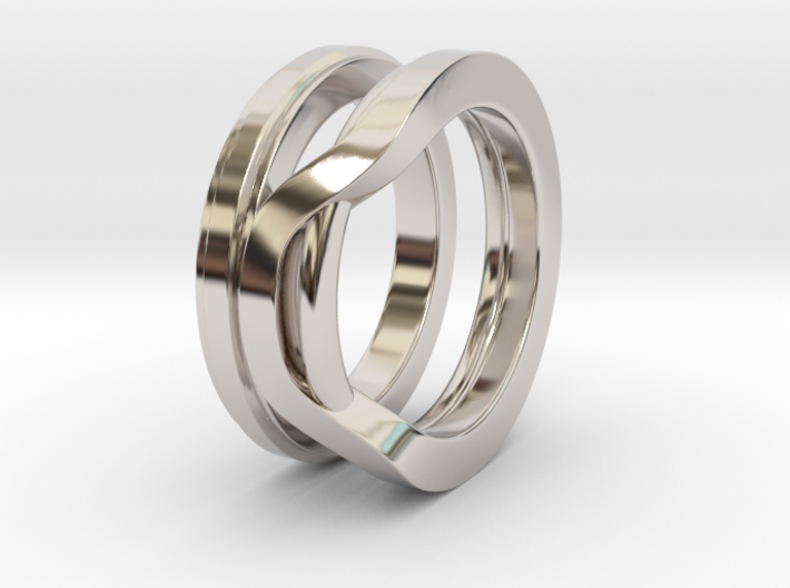 Balem's Ring1 - US-Size 8 (18.19 mm) 3d printed