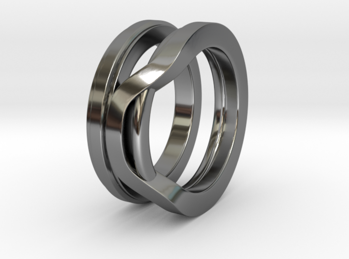 Balem's Ring1 - US-Size 8 (18.19 mm) 3d printed