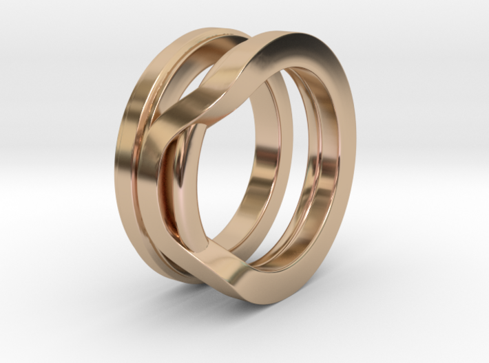 Balem's Ring1 - US-Size 6 (16.51 mm) 3d printed
