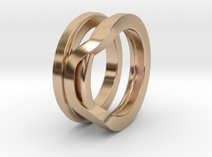 Balem's Ring1 - US-Size 8 1/2 (18.53 mm) 3d printed