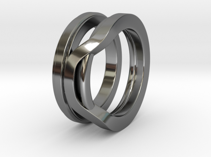 Balem's Ring1 - US-Size 9 (18.89 mm) 3d printed