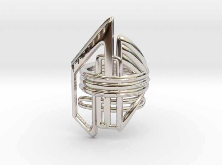 Balem's Ring2 - US-Size 5 1/2 (16.10 mm) 3d printed