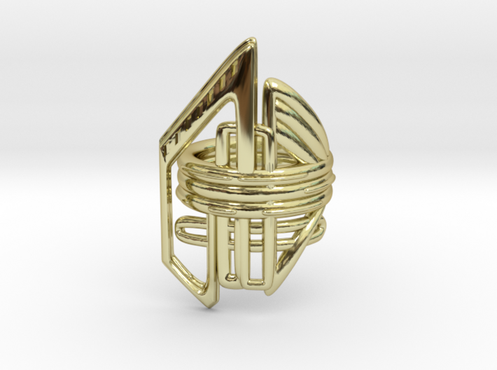 Balem's Ring2 - US-Size 3 (14.05 mm) 3d printed
