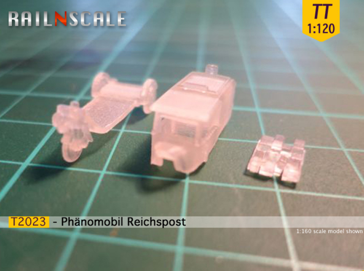 Phänomobil Reichspost (TT 1:120) 3d printed 