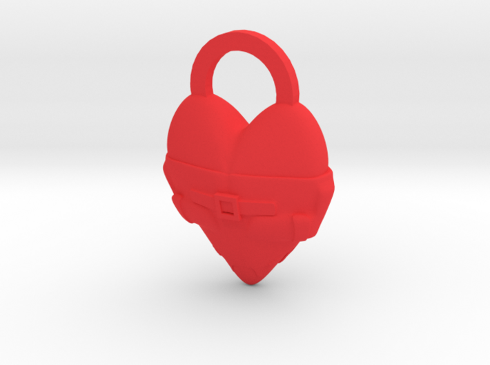 Crazy For Love Pendant 3d printed 