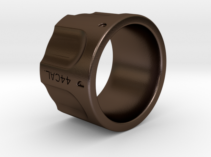 Revolver Ring Size 11 3d printed