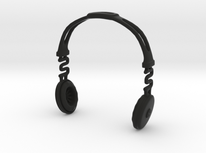 Headphones BOSS Version: BJD Doll MSD fourth size 3d printed