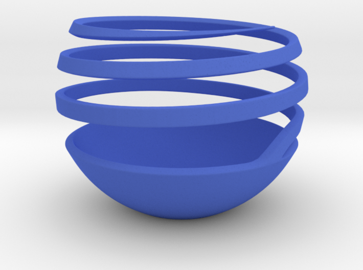 Spherical Spiral Vase 1 3d printed