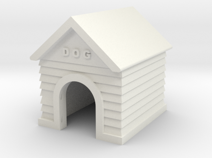 Doghouse - HO 87:1 Scale 3d printed