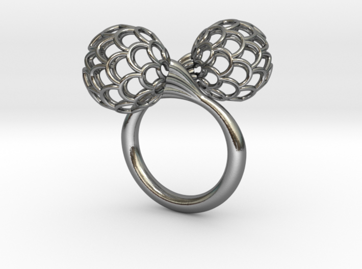 Bloom Ring (Size 6) 3d printed 