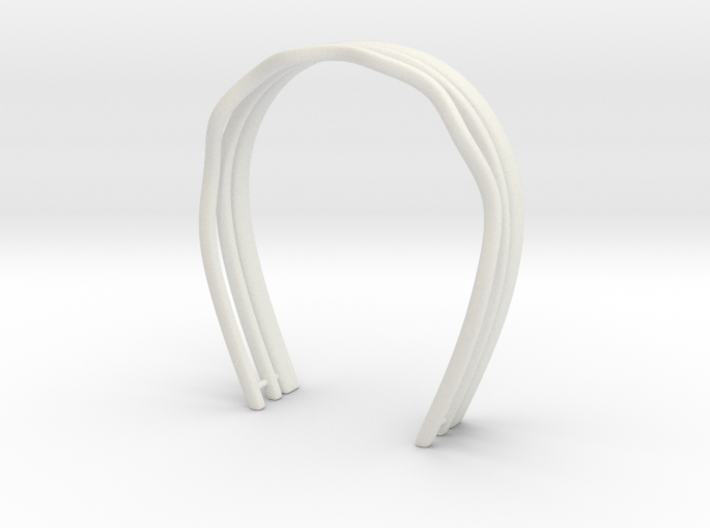 Hair bands set: For BJD doll msd size 3d printed