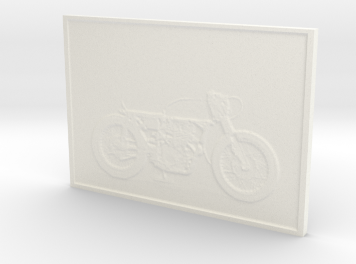 Motorcycle Lithophane 50mm 3d printed