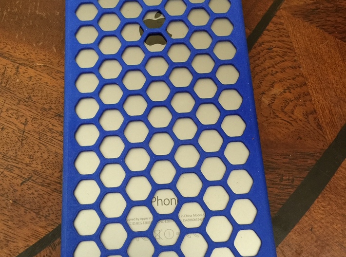 iPhone 6 Plus Honeycomb 3d printed