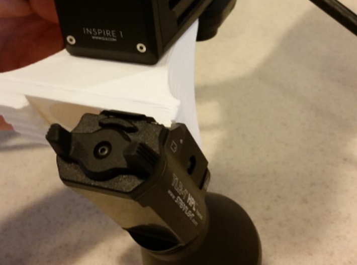 Inspire 1 Dual Searchlight Mount 3d printed 