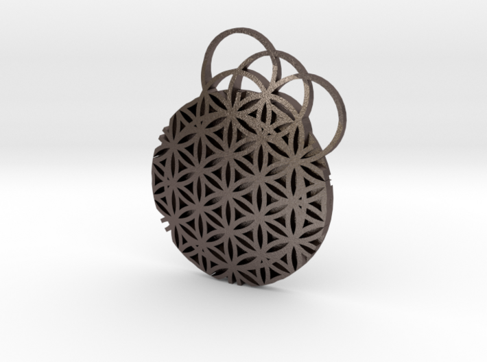 Flower Of Life Pendent 3d printed