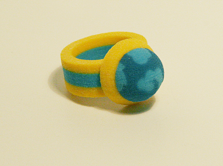 Zelda Fan Art: TLoZ: Blue Ring 3d printed