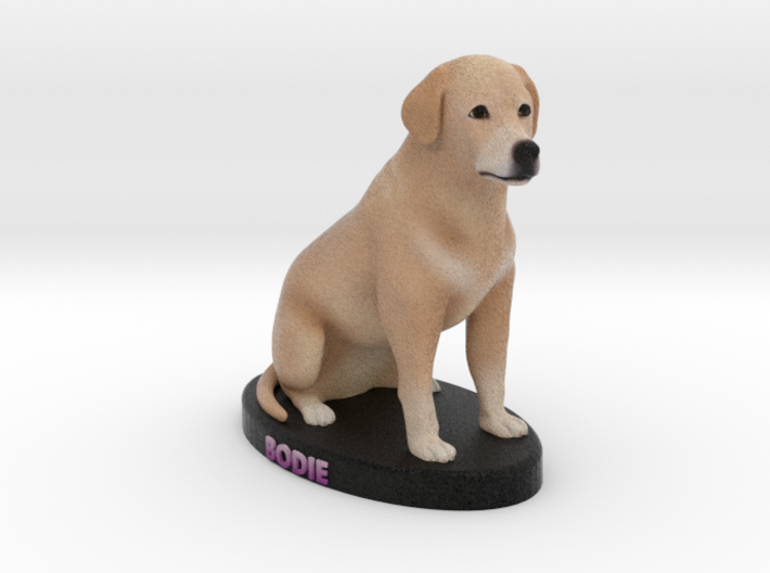 Custom Dog Figurine - Bodie 3d printed