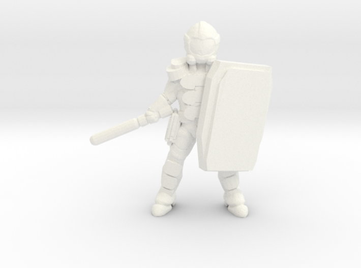 Dominion Peacekeeper (28mm/Heroic scale) 3d printed 